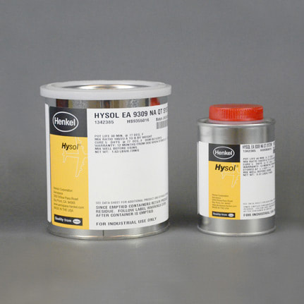 漢高樂泰 Hysol EA 9309NA AERO環氧膠粘劑 紅色 1夸脫 試劑盒