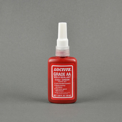 漢高樂泰 089 Threadlocker 厭氧膠 綠色 50毫升 瓶裝